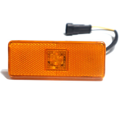 앰버 LED 트레일러 클리어 24V HIGER 버스 라이트를 위한 LED 사이드 마크 라이트