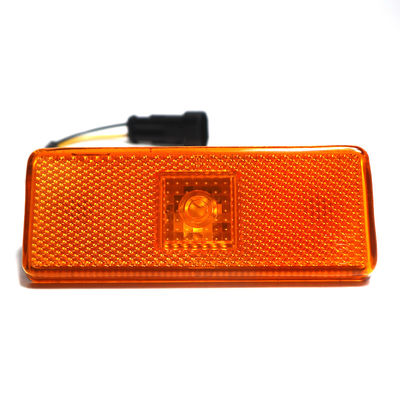 버스 트레일러 측면 24V 앰버 노란색 LED 후면 표시등