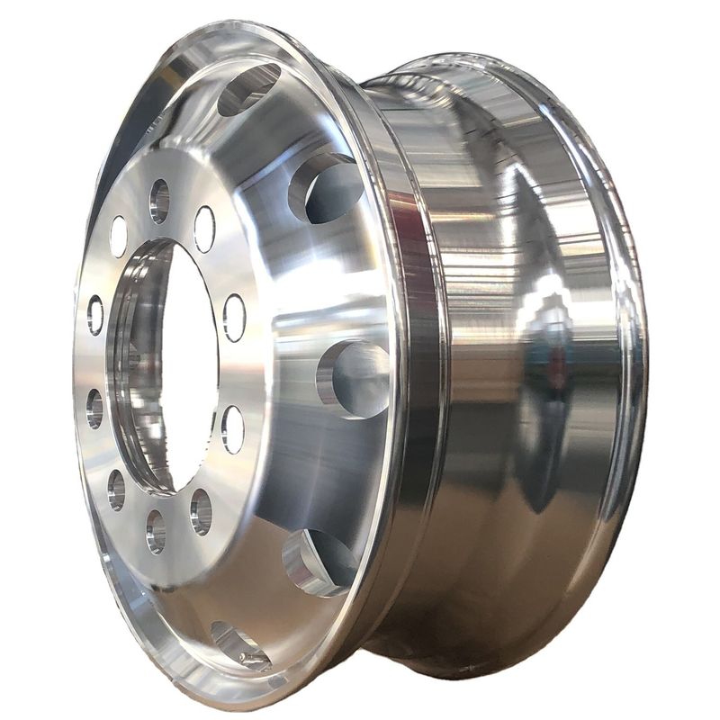 143.1mm PCD 콩코브 디자인 알루미늄 합금 바퀴 Zhongtong 버스 교체 부품